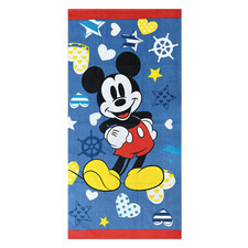 Asciugamano Topolino Bambini 70x140 Disney Telo Bagno Bambini Cotone