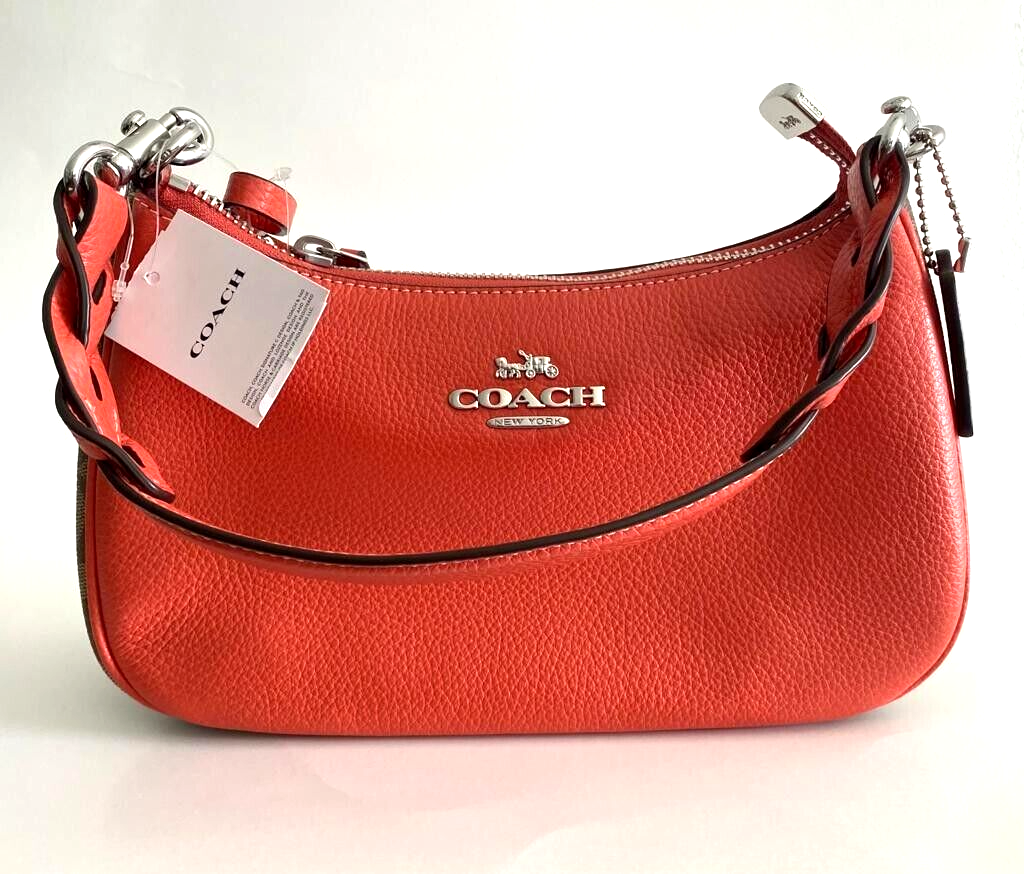 Buy Coach CJ590 Teri Shoulder Crossbody Bag Khaki Signature