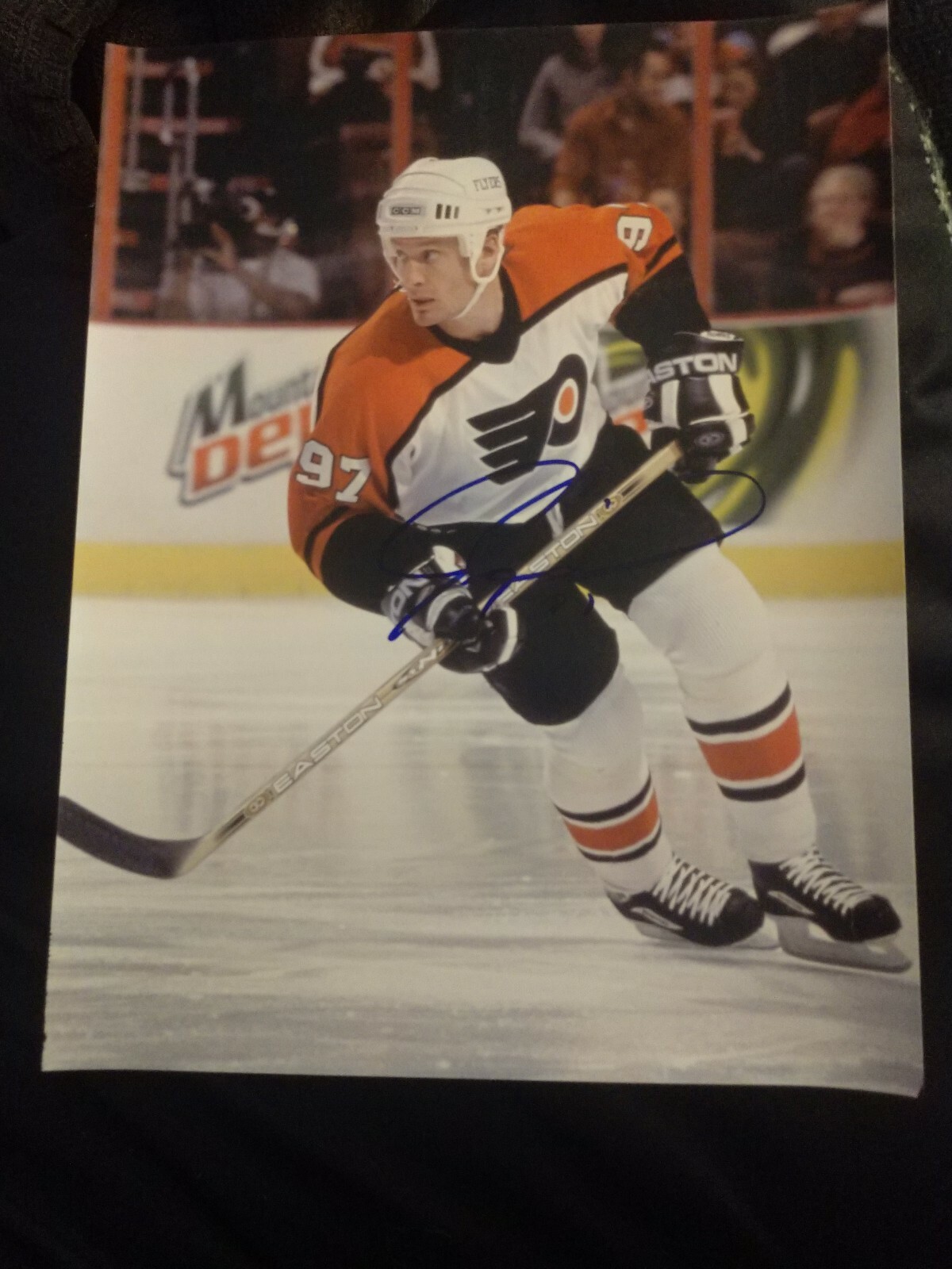 JEREMY ROENICK SIGNED 8X10 PHOTO PHILADELPHIA FLYERS #3 W/COA+PROOF ...