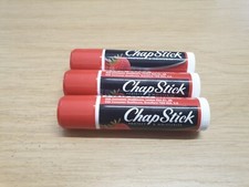 Strawberry Chapstick Lip Balm-Moisturises Dry, Chapped & Cracked Lips X3 £5.99