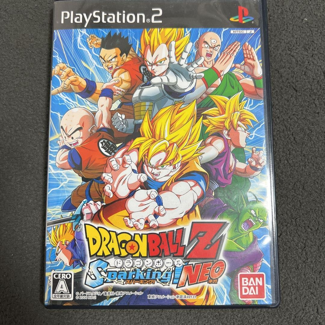 PS2　ドラゴンボールZ SPARKING !NEO　新品・未開封 DRAGON BALL Z Sparking! Neo Sony PS2 Japanese Used Game Disc