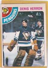1978-79 O PEE CHEE HOCKEY DENIS HERRON #172 PENGUINS NM *A10111