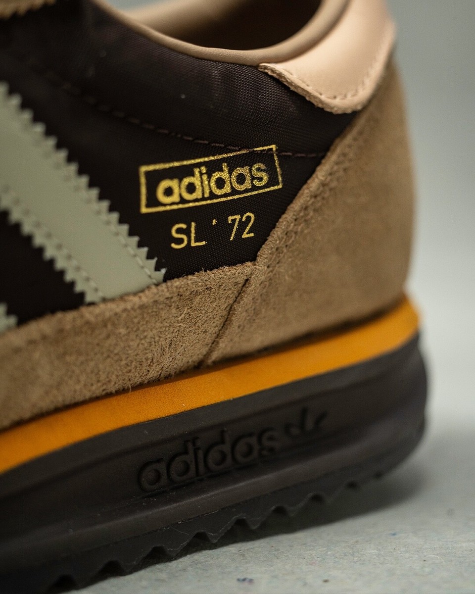 NEW Adidas Originals SL 72 RS Brown Yellow Tan IG4645
