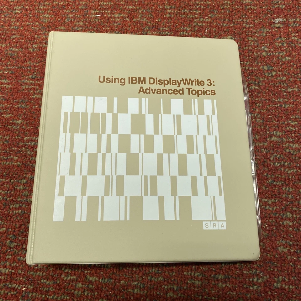 Using Ibm Displaywrite 3: Advanced Topics Sra 5.25 Floppy - Image 3 of 4