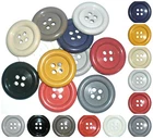 OVERSIZED LARGE CLOWN BUTTONS, X5 - CHOOSE COLOUR - 2.5"/65MM WIDE