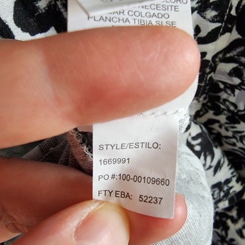 BRIGGS Kleid Damen LG Leinen Blumen Tropical Knielang Ärmellos Taschen - Bild 8 von 9