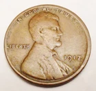 1917 P Lincoln Wheat Cent / Penny   *F - FINE*    **FREE SHIPPING**