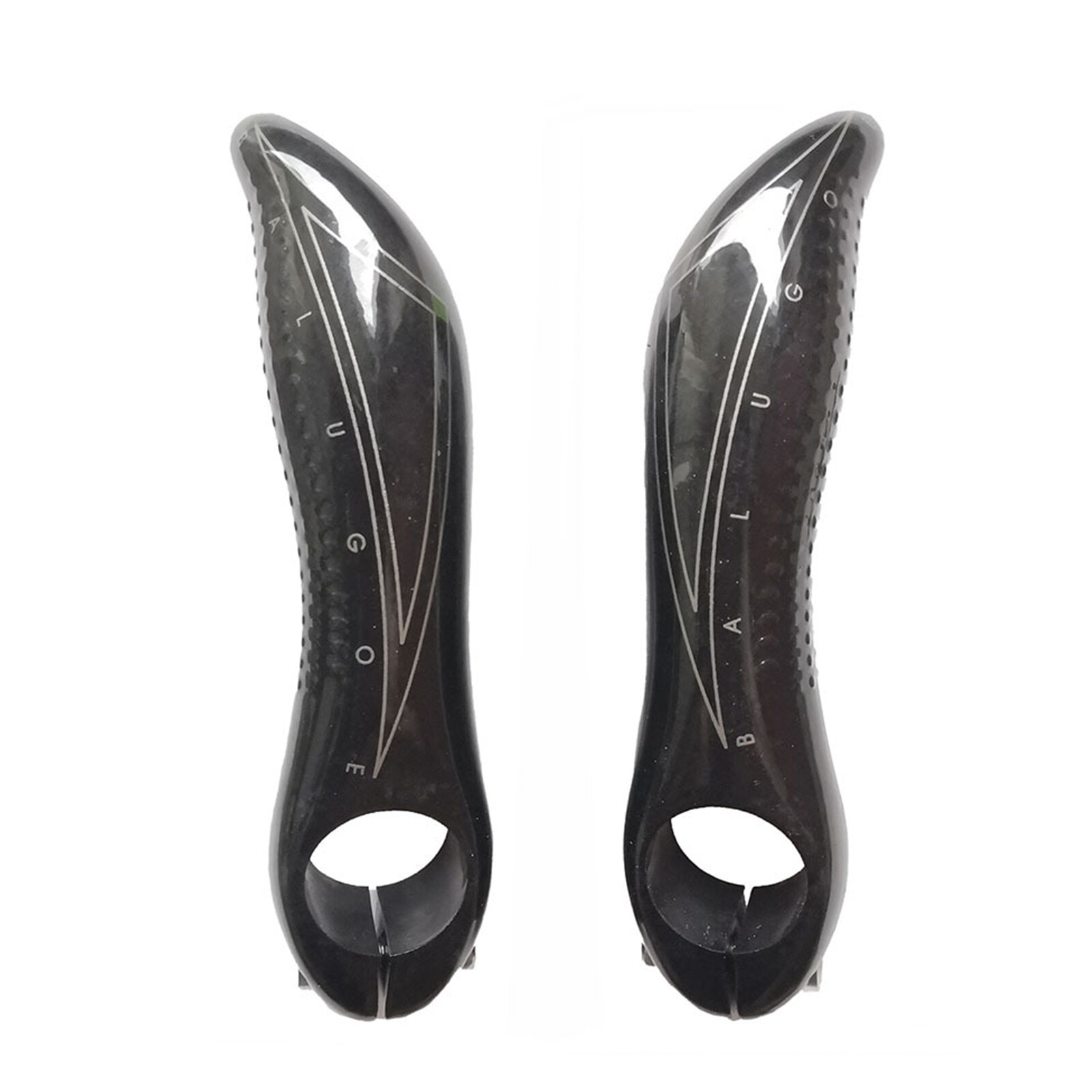 Pair Bicycle Handlebar End Carbon Mountain Bike Handle Bar Ends 22.2mm