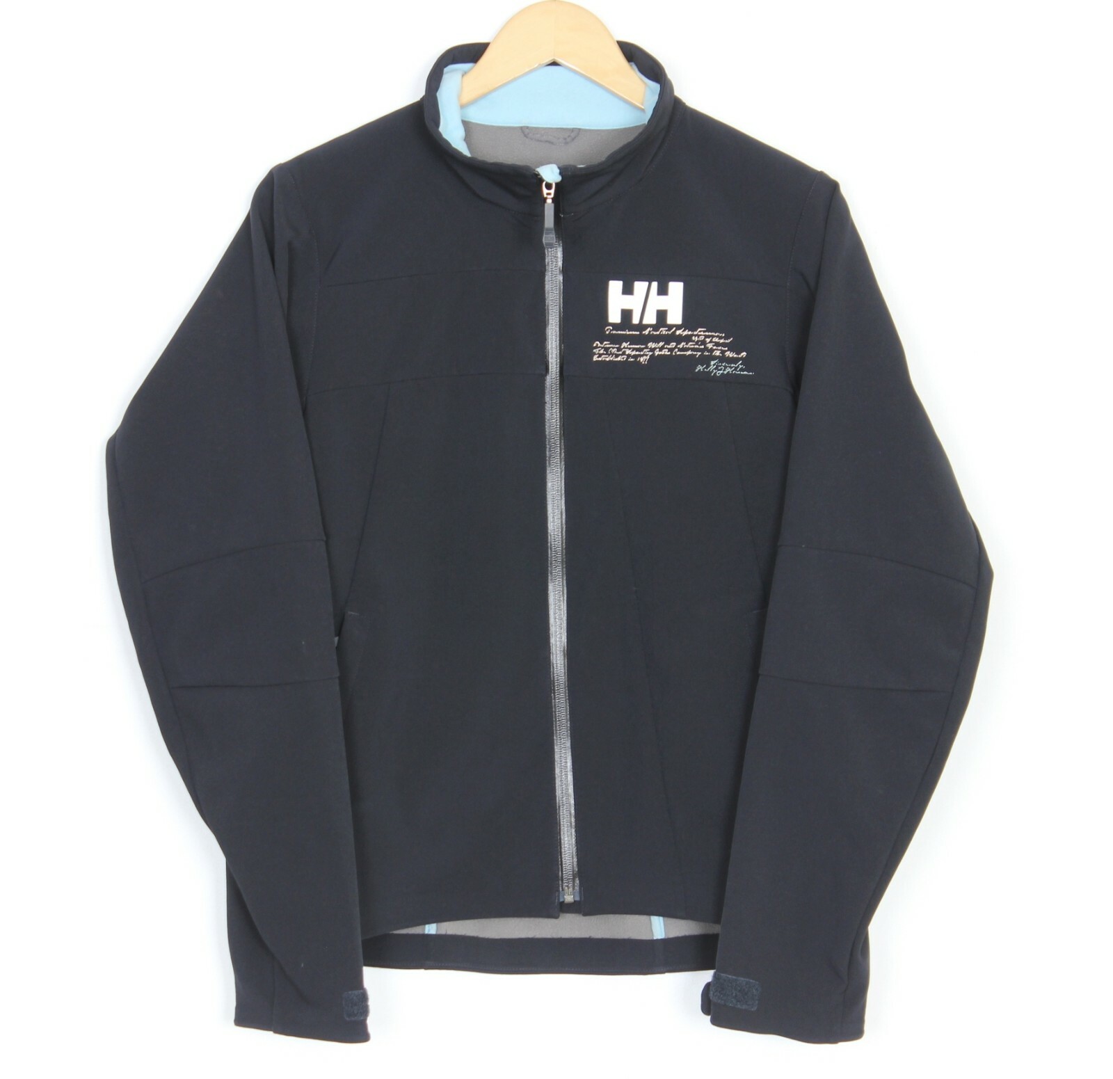 HELLY HANSEN Navy Blue Soft Shell Jacket Women Si… - image 1