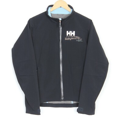 HELLY HANSEN Navy Blue Soft Shell Jacket Women Size M MJ1428