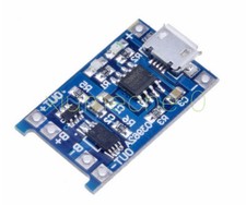 2PCS 5V Micro USB 1A 18650 Lithium Battery Charging Board Charger Module