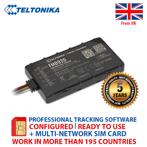 Teltonika Fmb9 Real Time Gps Tracker Vehicle Car Van Tracking Device System Ebay
