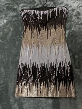 Lumiere Womens Strapless Mini Dress Size S