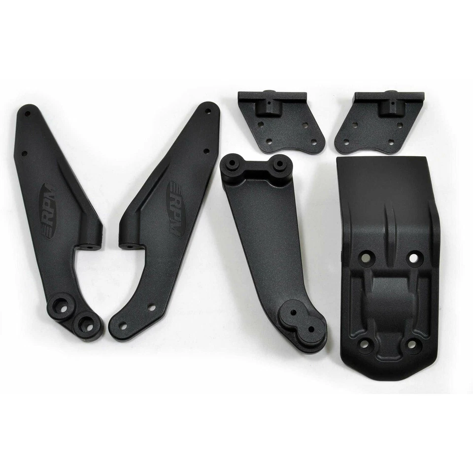 RPM R/C Products 81592 HD v2 Wing Mounts - Black: ARRMA Kraton 6S EXB v2 - Image 3 of 3