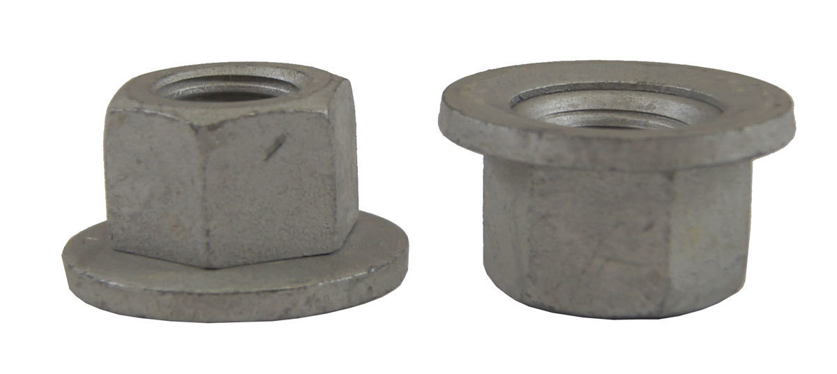 GM Hex Nuts W/Washer Prevailing Torque Nut Pack of 2 M16 X 2