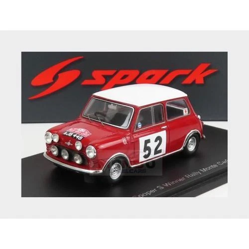 1:43 SPARK Morris Mini Cooper S #52 Winner Rally Montecarlo 1965 Makinen S1193 - Immagine 2 di 2