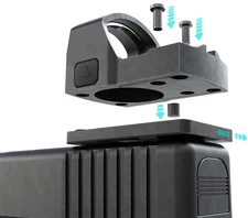 Foxtail Precision 100014 Red Dot Adapter Plate fits Glock Non MOS