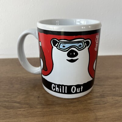 Cocoa Cola  chill Out  Coffee Mug 1995