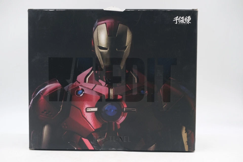 Sentinel Re:Edit Iron Man Marvel Ahora Rojo Y Dorado Ver. #07 Nuevo Caja Abierta Foto 3 de 4