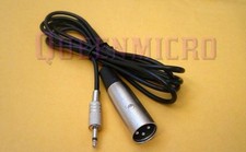25Ft XLR 3-Pin Male to 3.5mm 1/8" Mono Plug Mic Microphone Audio Sound Cable 25'