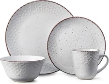 Bumble Bee 16-Piece Dinnerware Set, White