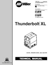 Miller Thunderbolt XL 225/150 Amp. CC Ac/dc Welder for sale online | eBay
