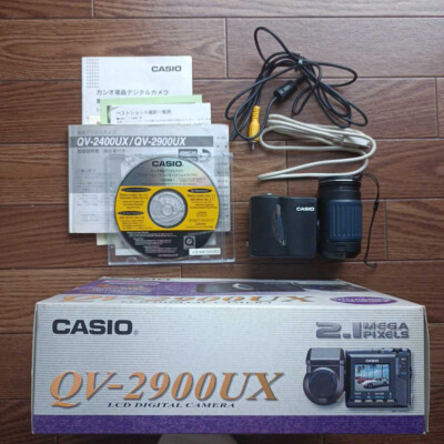 Rare and fully working CASIO QV-2900UX 32x digital zoom 2 Rare and fully working CASIO QV-2900UX 32x digital zoom 2