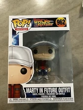 Funko POP! Movies Back to the Future Marty in Future Outfit #962 NIB