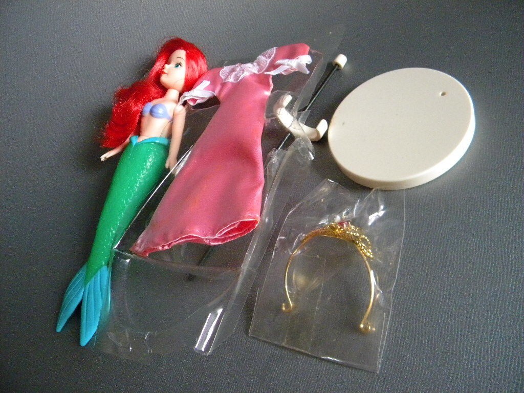 Sirenita Ariel Dress-up Muñeca Figura Masudaya de colección