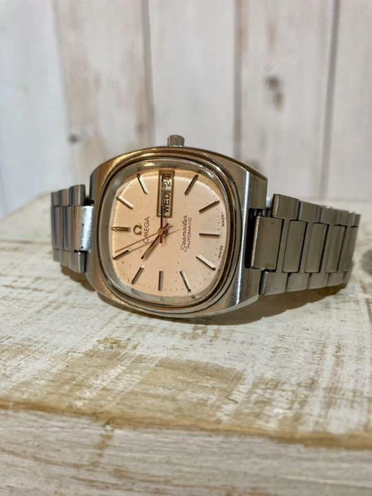 OMEGA Omega Seamaster TV Screen Silver Dial Automatic-Winding