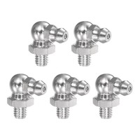5Er-Pack Edelstahl 90 Grad Schmiernippel M6 X 1 Mm Gewinde Hydraulik