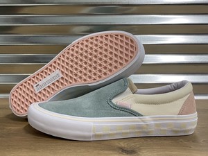 blue and grey or pink and white vans