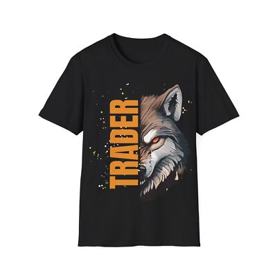 T Shirt Trading - Trader Wolf - Unisex Softstyle T-Shirt