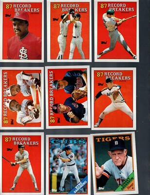 -1988 TOPPS  Baseball Complete Your Set 501-750 BUY 2 GET 1 FREE