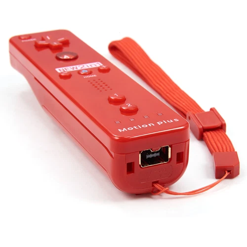Built in Motion Plus Remote Controller &Nunchuck for Nintendo Wii /Wii U Console