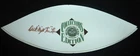 White Panel ONLY Hall of Fame Football Signed Auto Dick Night Train Lane Detroit