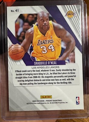 NBA カード　シャック　① NBA シャキール・オニール⑨ シャック カード レイカーズ - メルカリ