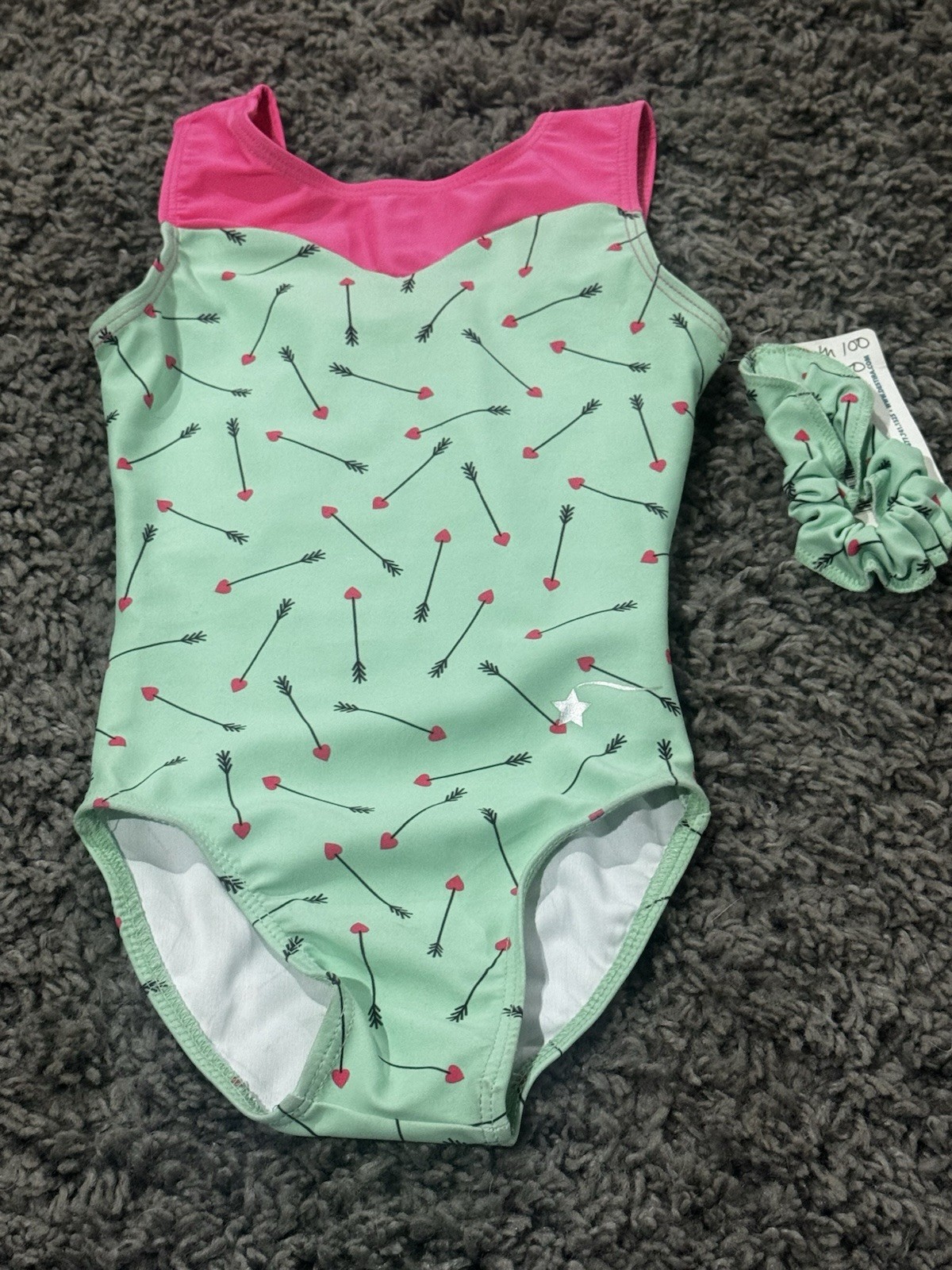 Lot of Girls XXS Gymnastics Leotards Destira  Toddler Size3-4 Gym Leo