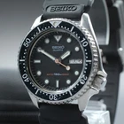 New Battery [EXC++++] Vintage SEIKO Diver 6458-6000 38mm Quartz Watch From JAPAN