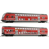 Roco 6220066 H0 2Er Set Doppelstockwagen Mit Steuerwagen Dbag Ac-Digital H0 Neu
