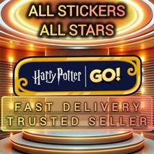 HARRY POTTER ALBUM MONO POLY -z GO 1 2 3 4 5 STARS STICKER VERY FAST DELIVERY 