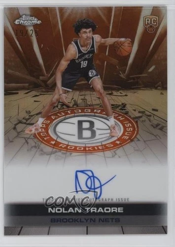 2025 Topps Chrome Nolan Traore Refractors Orange (RAW)