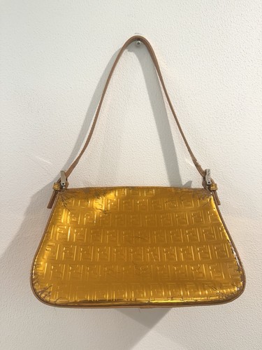Auténtico Bolso Baguette FENDI Mini MAMMA Y2K De Colección - Imagen 8 de 11