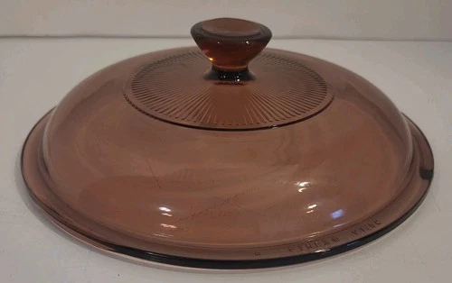 Cranberry Pyrex Replacement Lid V-2.5-C for 2.5L Corning Vision Pot 8-1/2"