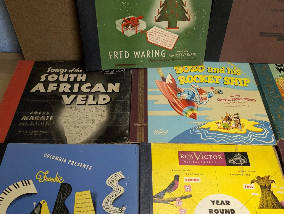 x14 Mixed LOT LP 78 RPM Box Sets Records Childrens Classical Jazz Big Band Vtg - Image 4 of 4