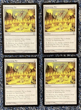 2004 MTG "Spawning Pit x4" !!LIGHTLY PLAYED!! Darksteel#141/165 Uncommon EX/NM