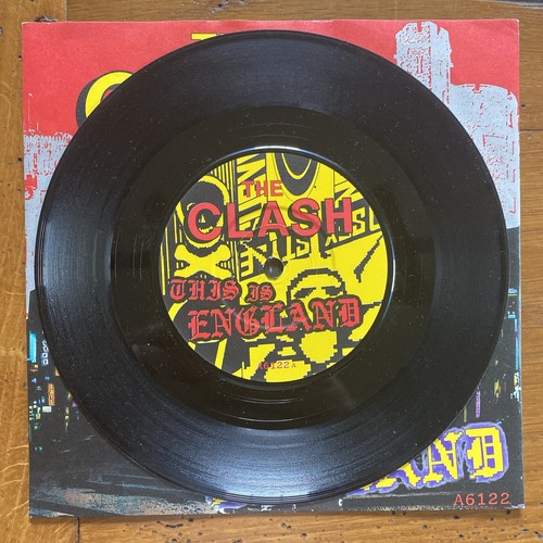 The Clash This Is England 7" Record Single 1985 CBS A6122 UK Punk Rock - Picture 12 of 15