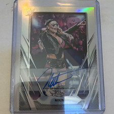 2026 Topps Chrome WWE Natalya Autographs BCA-NAT Hard Signed Auto
