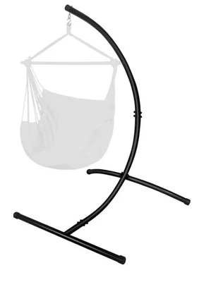 GOUTIME Hammock Chair Stand Only C Shape for Hanging Egg Swing Seat - Stand Only