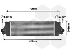 Ladeluftkühler LLK Kühler passend für Suzuki Grand Vitara II 1.9 DDiS AWD